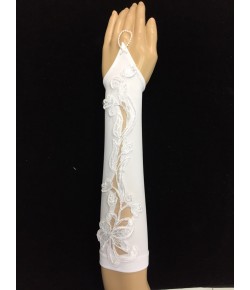 DPR 033 Белые матовые перчатки